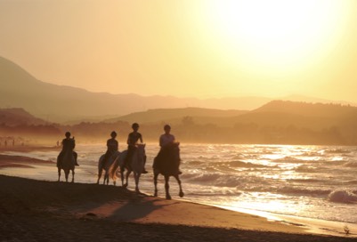 3-daagse paardrijtocht rond Psiloritis & de Witte Bergen Kreta - Griekenland