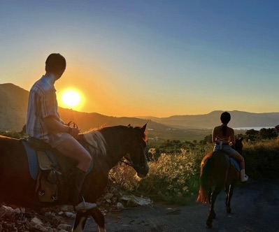 3-daagse paardrijtocht rond Psiloritis & de Witte Bergen Kreta - Griekenland