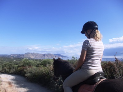 3-daagse paardrijtocht rond Psiloritis & de Witte Bergen Kreta - Griekenland