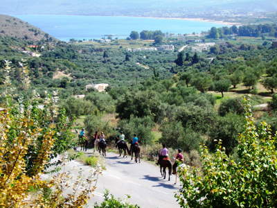 8-daagse paardrijtocht North–South Trail Kreta - Griekenland