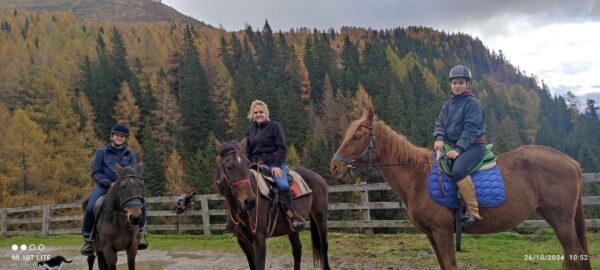 Buitenritten in de Dolomieten Veneto- Italië