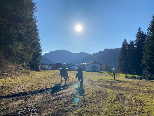 Buitenritten in de Dolomieten Veneto- Italië