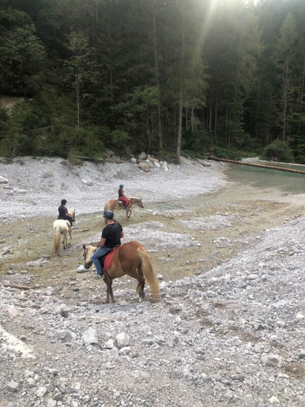Buitenritten in de Dolomieten Veneto- Italië