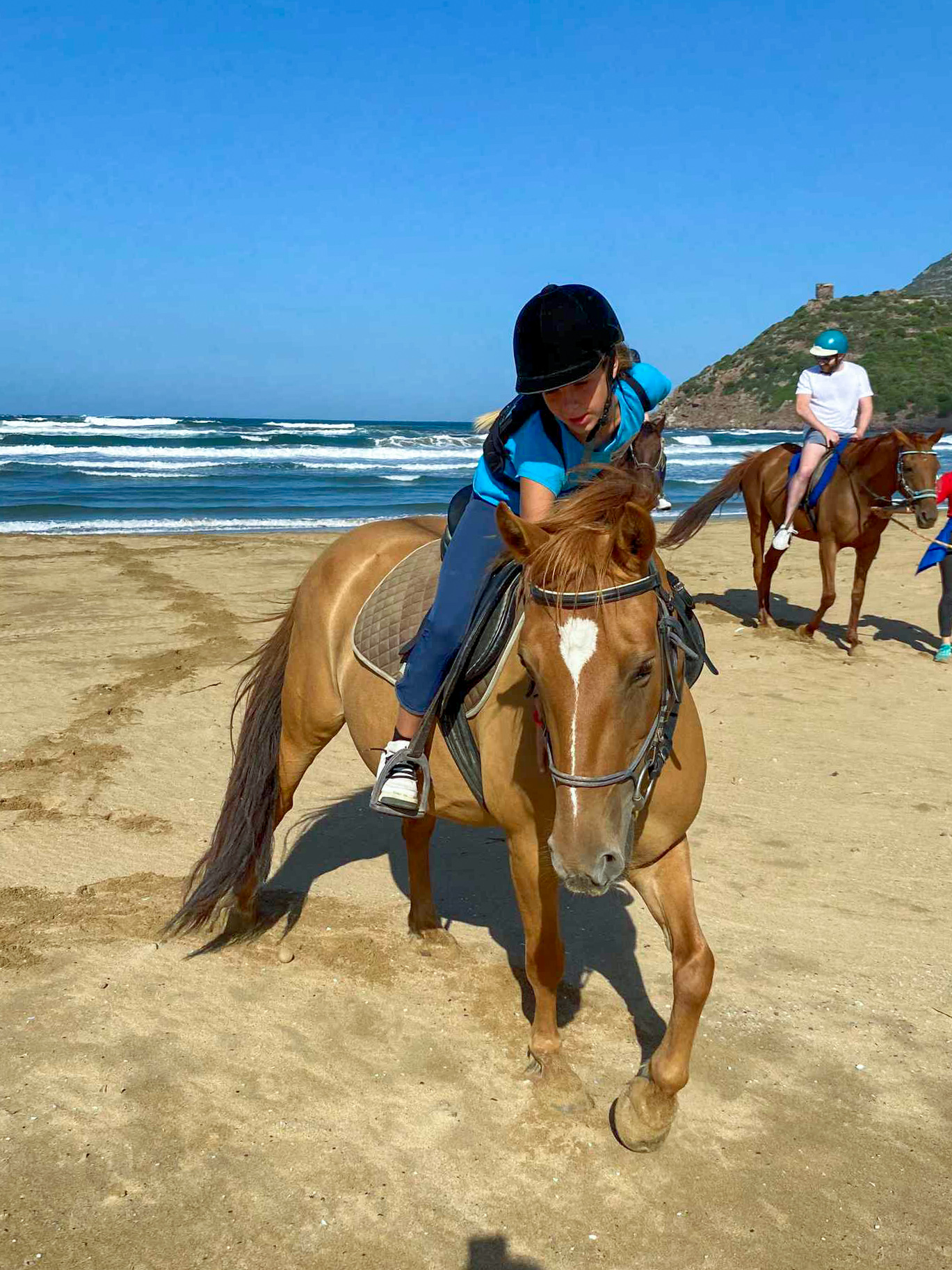 Buitenrit voor kinderen vanaf 3 jaar Porto Ferro Sardinië - Italië