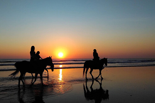 Buitenrit Strand nabij Kassiopi Corfu - Griekenland