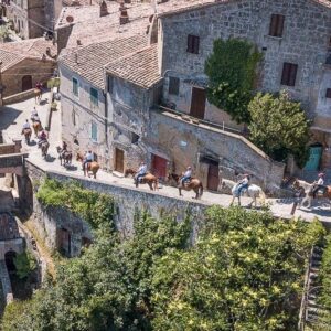 2-daagse paardrijtocht door het Archeologisch Park van de Tufsteden Toscane - Italië - Afbeelding 16