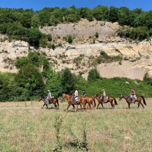 2-daagse paardrijtocht door het Archeologisch Park van de Tufsteden Toscane - Italië - Afbeelding 9