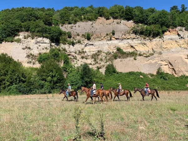 2-daagse paardrijtocht door het Archeologisch Park van de Tufsteden Toscane - Italië