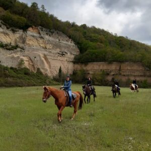 2-daagse paardrijtocht door het Archeologisch Park van de Tufsteden Toscane - Italië - Afbeelding 10