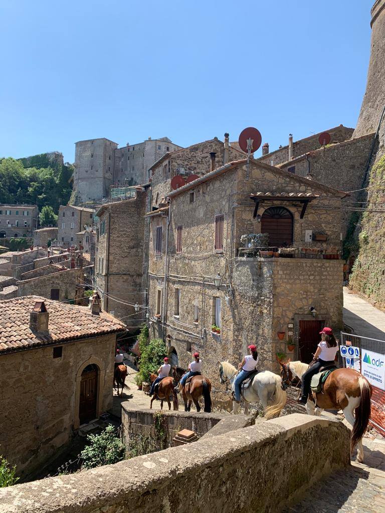 2-daagse paardrijtocht door het Archeologisch Park van de Tufsteden Toscane - Italië - Afbeelding 12
