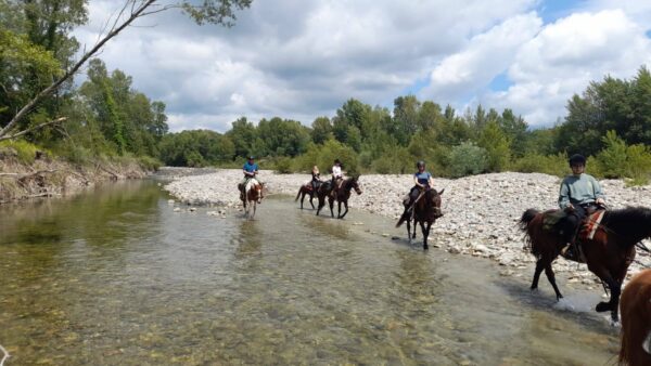 2-daagse paardrijtocht door het Archeologisch Park van de Tufsteden Toscane - Italië