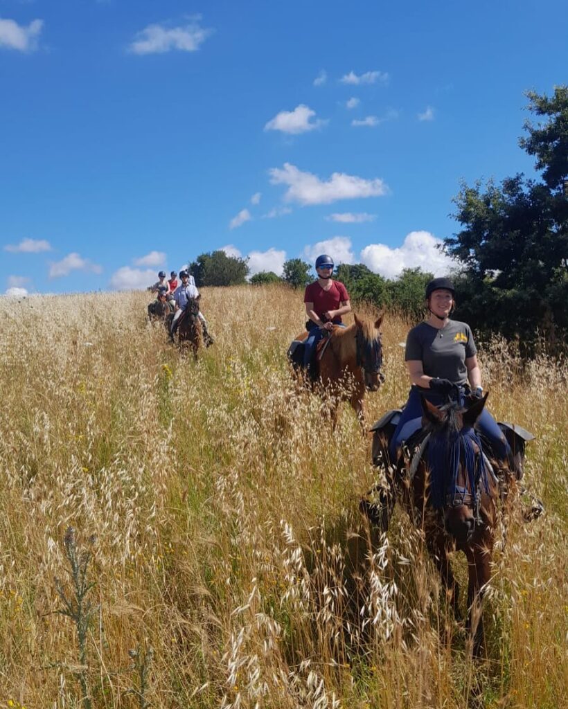 Buitenritten in de ongerepte natuur van Maremma Toscane - Italië