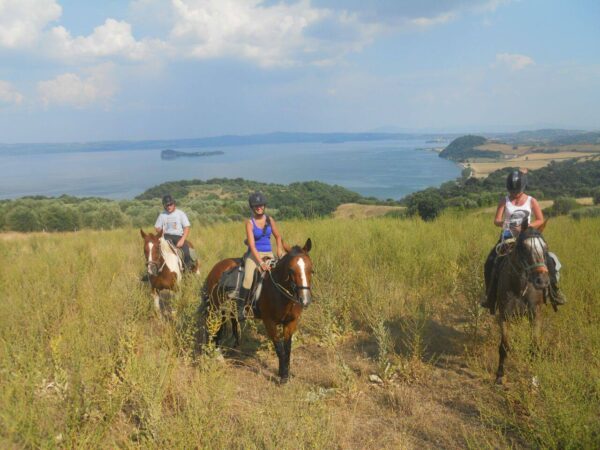 2-daagse paardrijtocht door het Archeologisch Park van de Tufsteden Toscane - Italië
