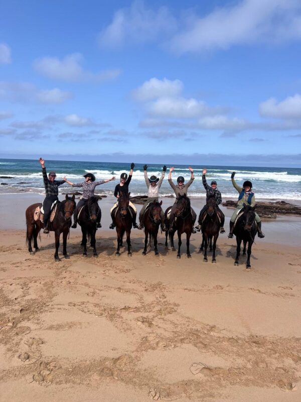 8-daagse paardrijtocht van de Klein Karoo naar de stranden van de Garden Route.
