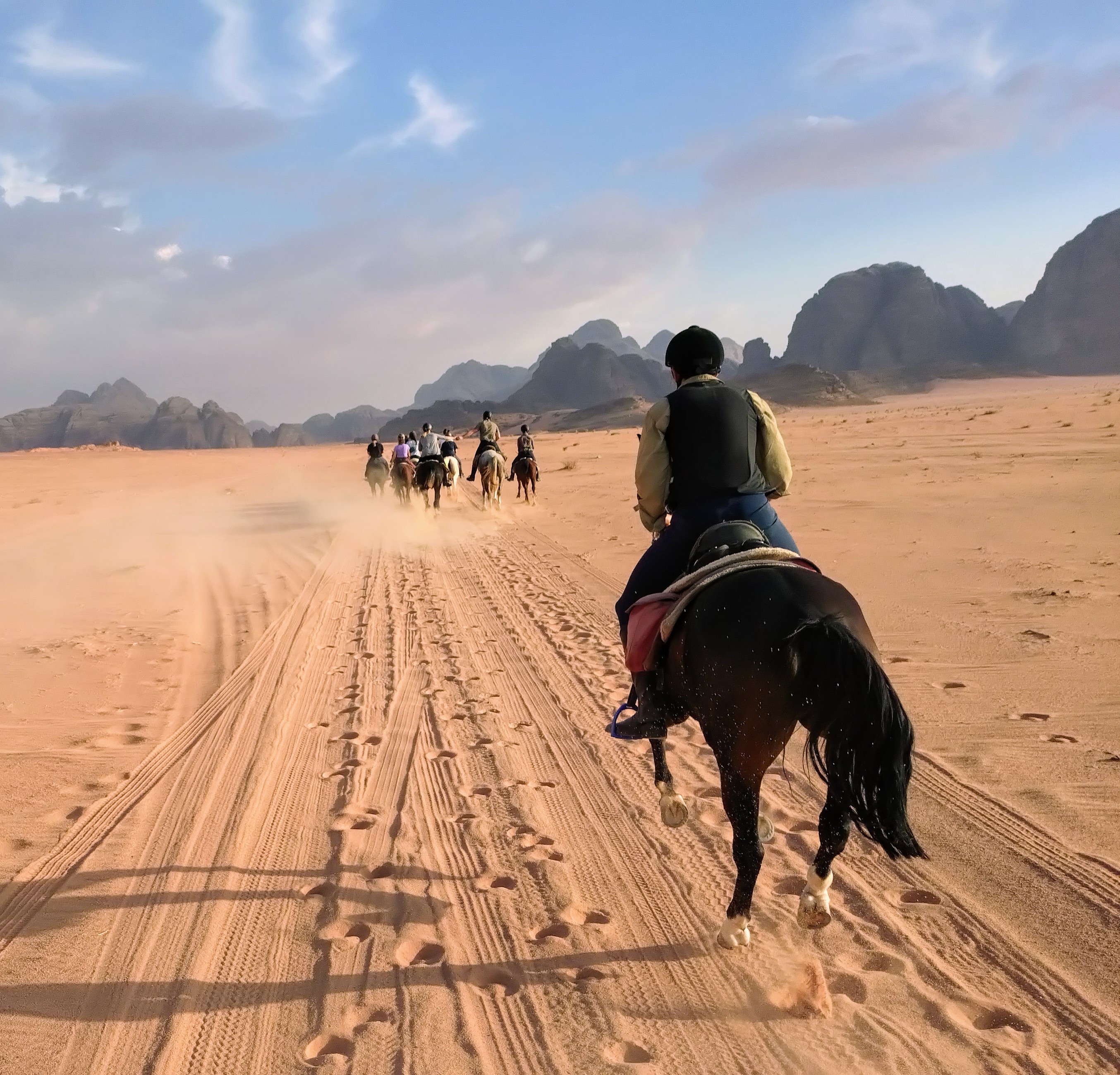 10-daagse paardrijtocht door Wadi Rum - Jordanië - Afbeelding 27