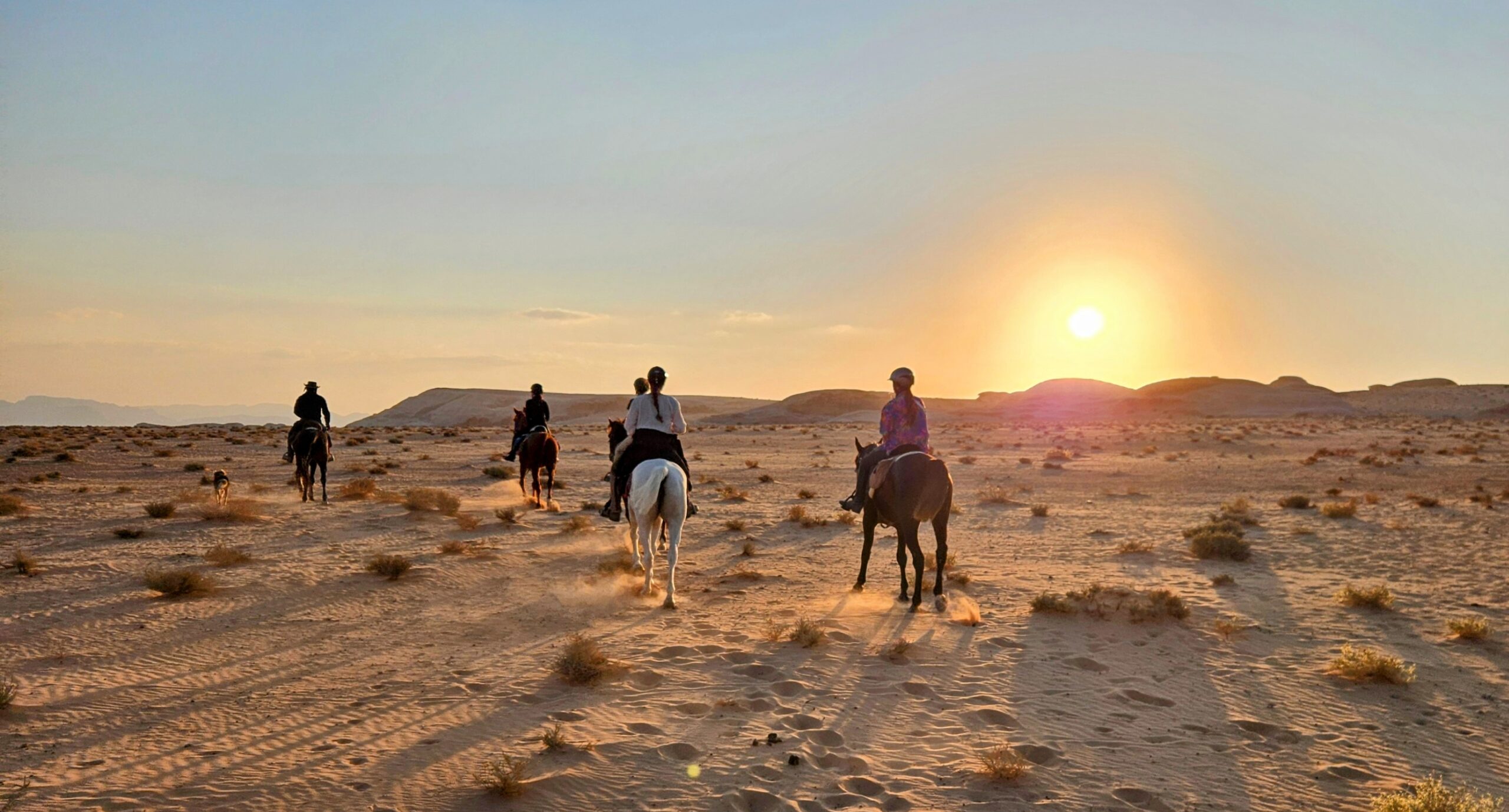 10-daagse paardrijtocht door Wadi Rum - Jordanië - Afbeelding 26
