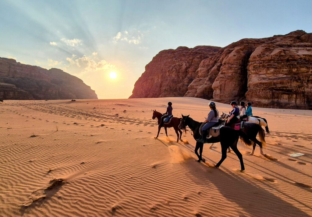 10-daagse paardrijtocht van Petra naar Wadi Rum - Jordanië