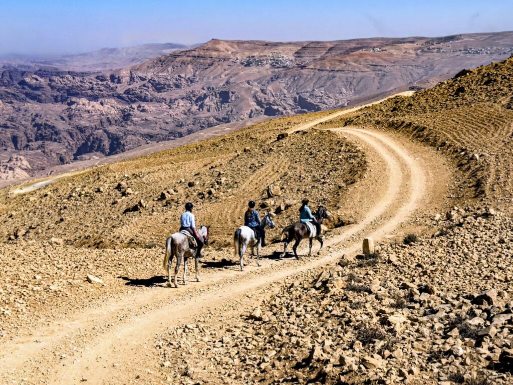 10-daagse paardrijtocht van Petra naar Wadi Rum - Jordanië