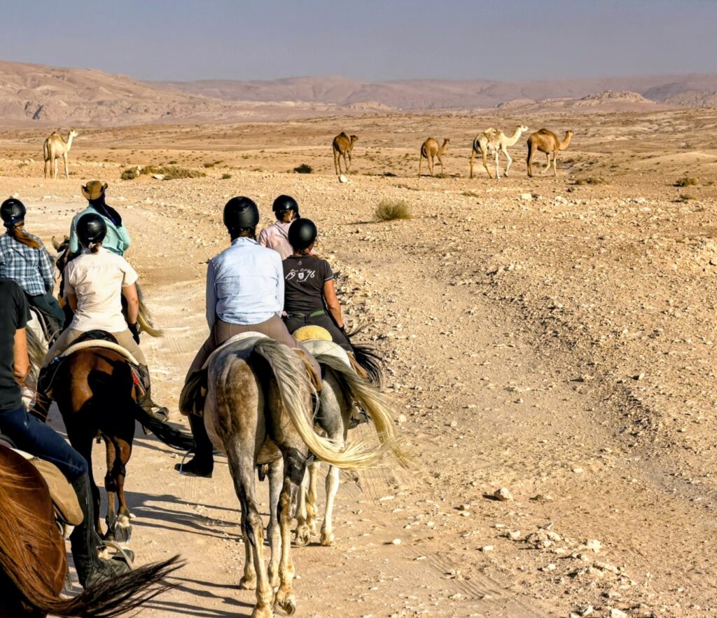 10-daagse paardrijtocht van Petra naar Wadi Rum - Jordanië