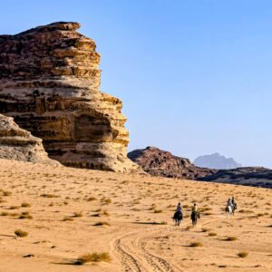 10-daagse paardrijtocht door Wadi Rum - Jordanië - Afbeelding 32