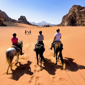 10-daagse paardrijtocht van Petra naar Wadi Rum - Jordanië - Afbeelding 31