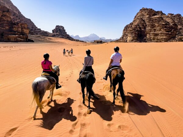 10-daagse paardrijtocht van Petra naar Wadi Rum - Jordanië