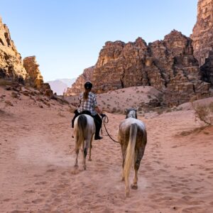 10-daagse paardrijtocht van Petra naar Wadi Rum - Jordanië - Afbeelding 30