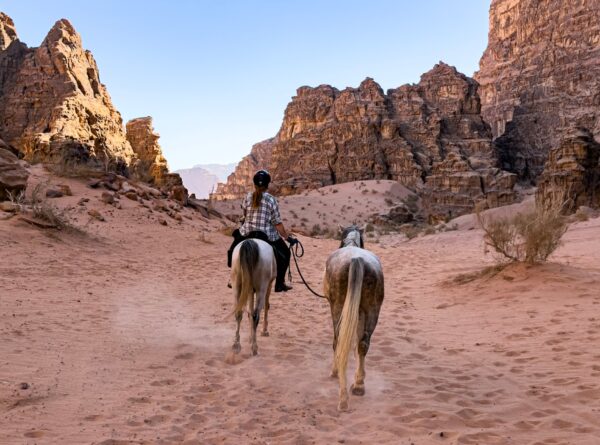 10-daagse paardrijtocht van Petra naar Wadi Rum - Jordanië