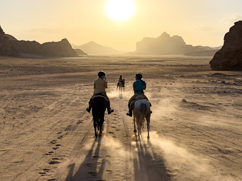 10-daagse paardrijtocht van Petra naar Wadi Rum - Jordanië