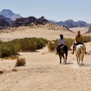 10-daagse paardrijtocht door Wadi Rum - Jordanië - Afbeelding 25