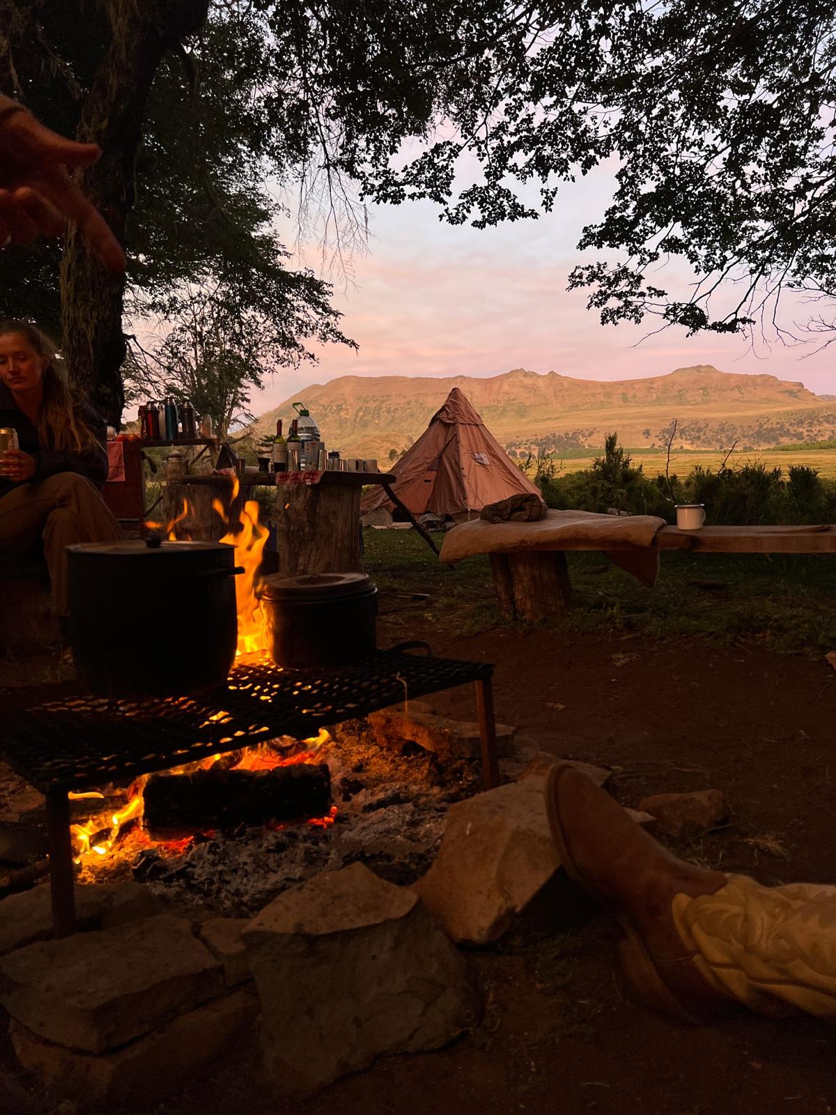 6-daagse paardrijtocht rond Sollipulli - Chili