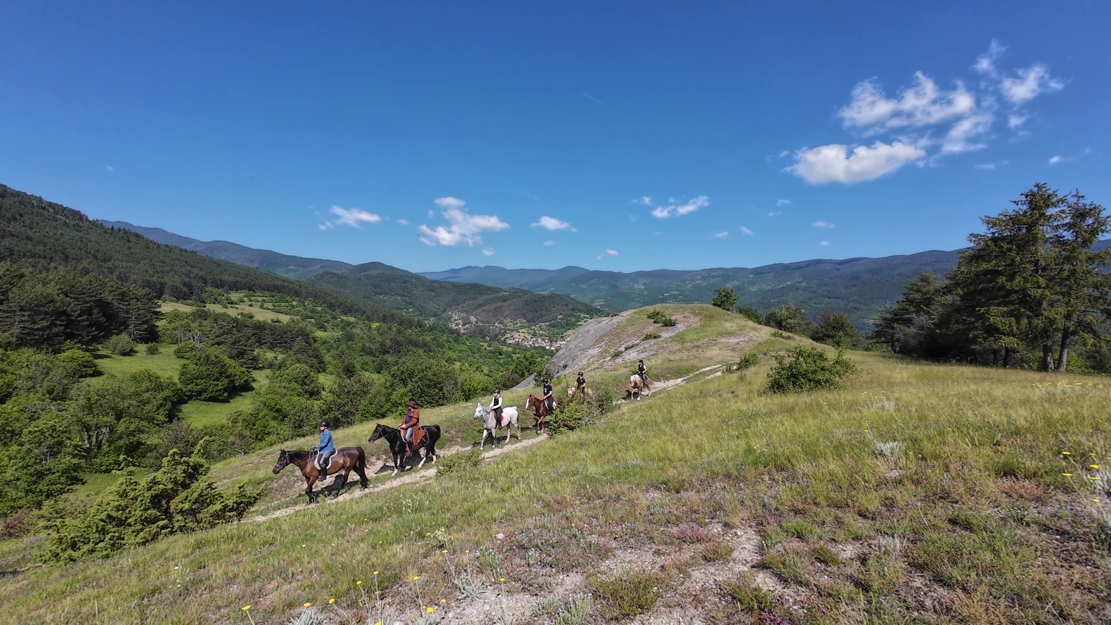 6-daagse paardrijtocht naar de top van het Rhodopegebergte - Bulgarije - Afbeelding 5