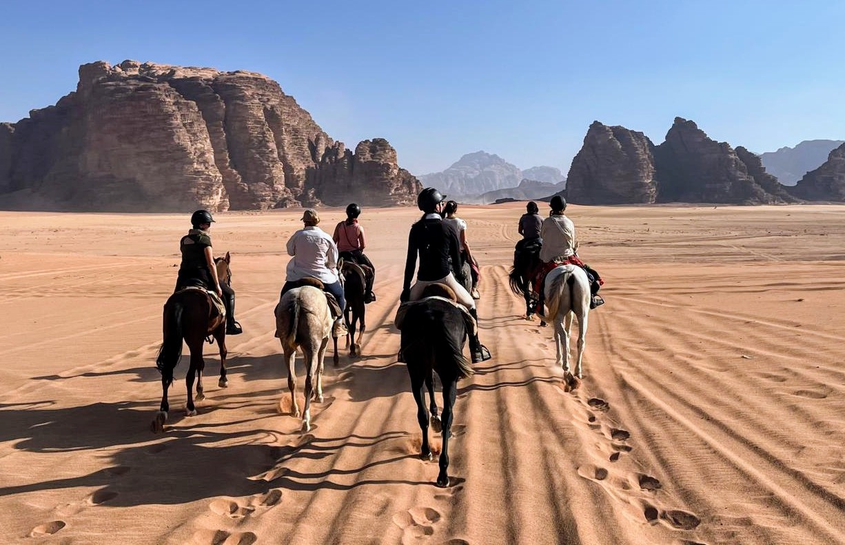 10-daagse paardrijtocht van Petra naar Wadi Rum - Jordanië