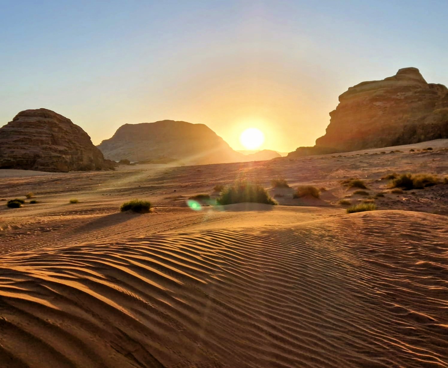 10-daagse paardrijtocht door Wadi Rum - Jordanië