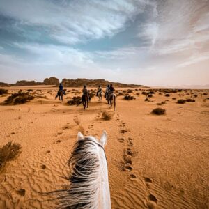 10-daagse paardrijtocht door Wadi Rum - Jordanië - Afbeelding 12