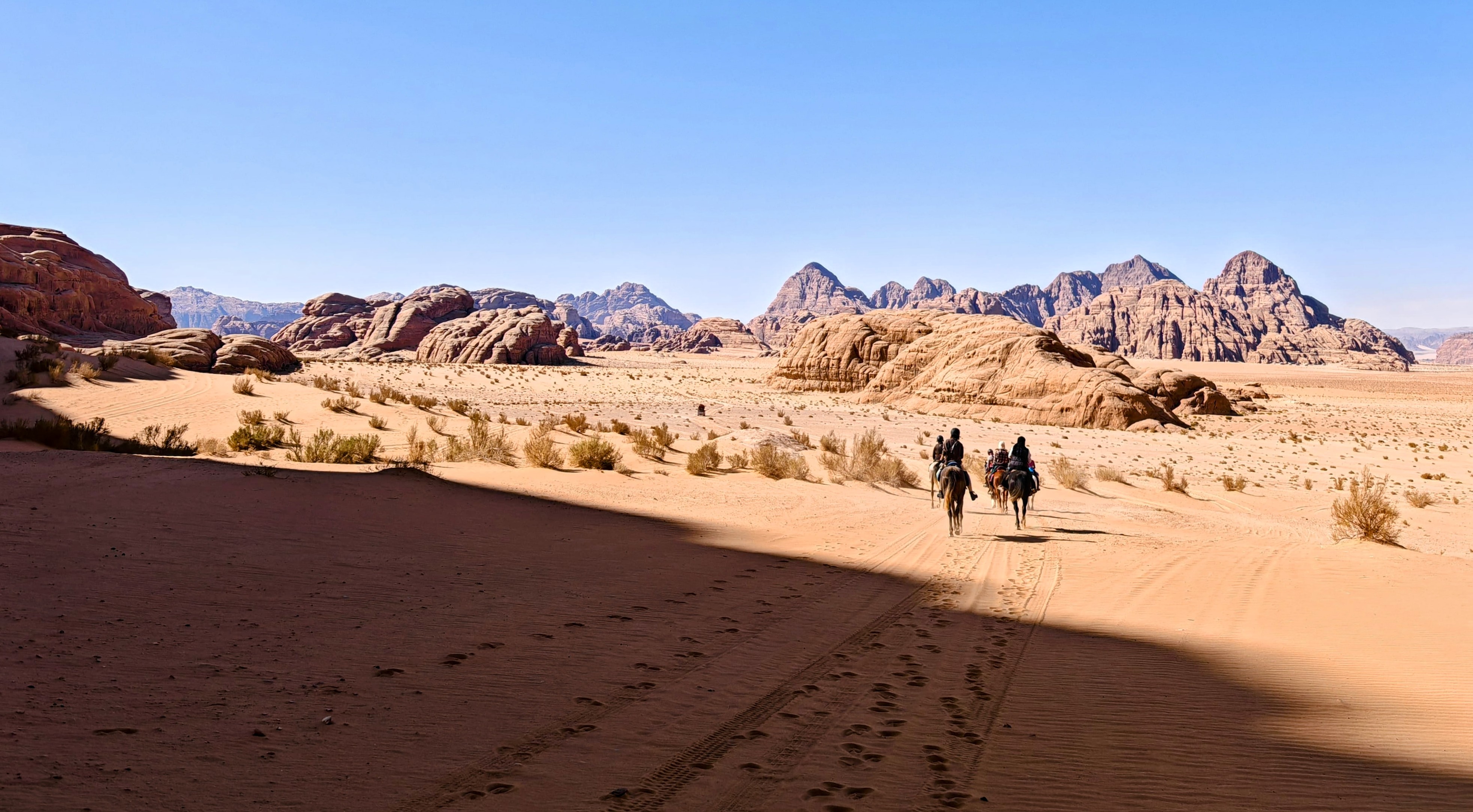 10-daagse paardrijtocht door Wadi Rum - Jordanië - Afbeelding 11