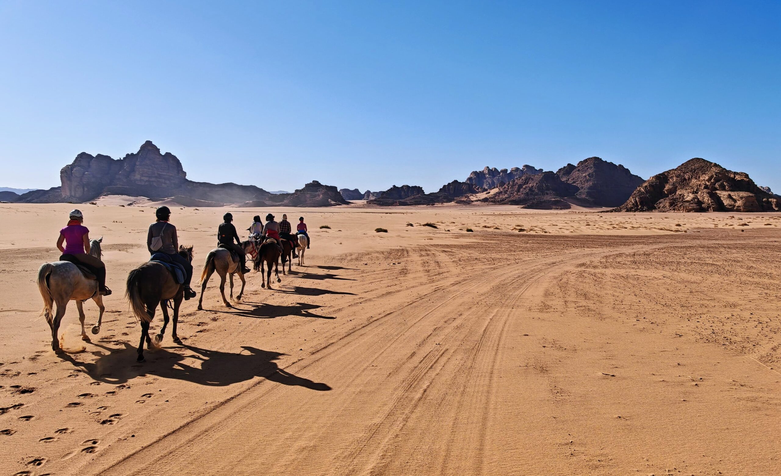 10-daagse paardrijtocht van Petra naar Wadi Rum - Jordanië - Afbeelding 11