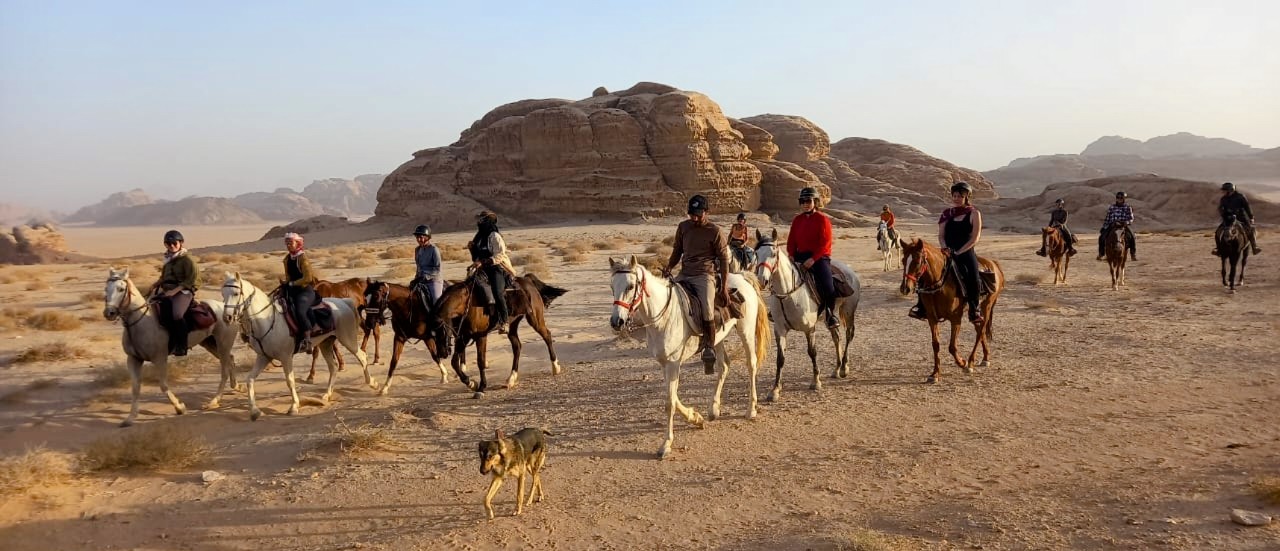 10-daagse paardrijtocht door Wadi Rum - Jordanië - Afbeelding 10