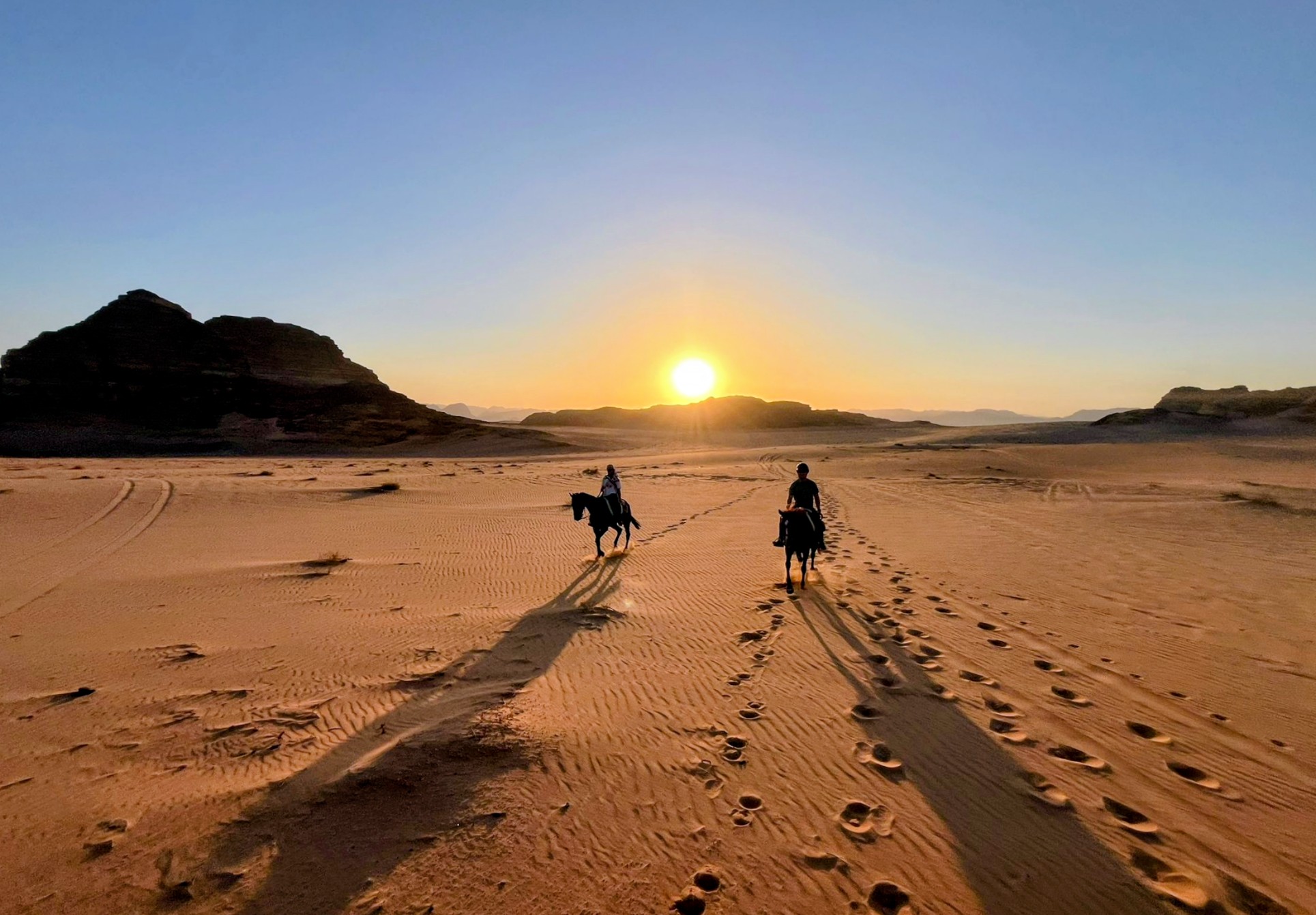 10-daagse paardrijtocht door Wadi Rum - Jordanië - Afbeelding 7