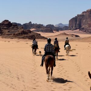 10-daagse paardrijtocht door Wadi Rum - Jordanië - Afbeelding 19