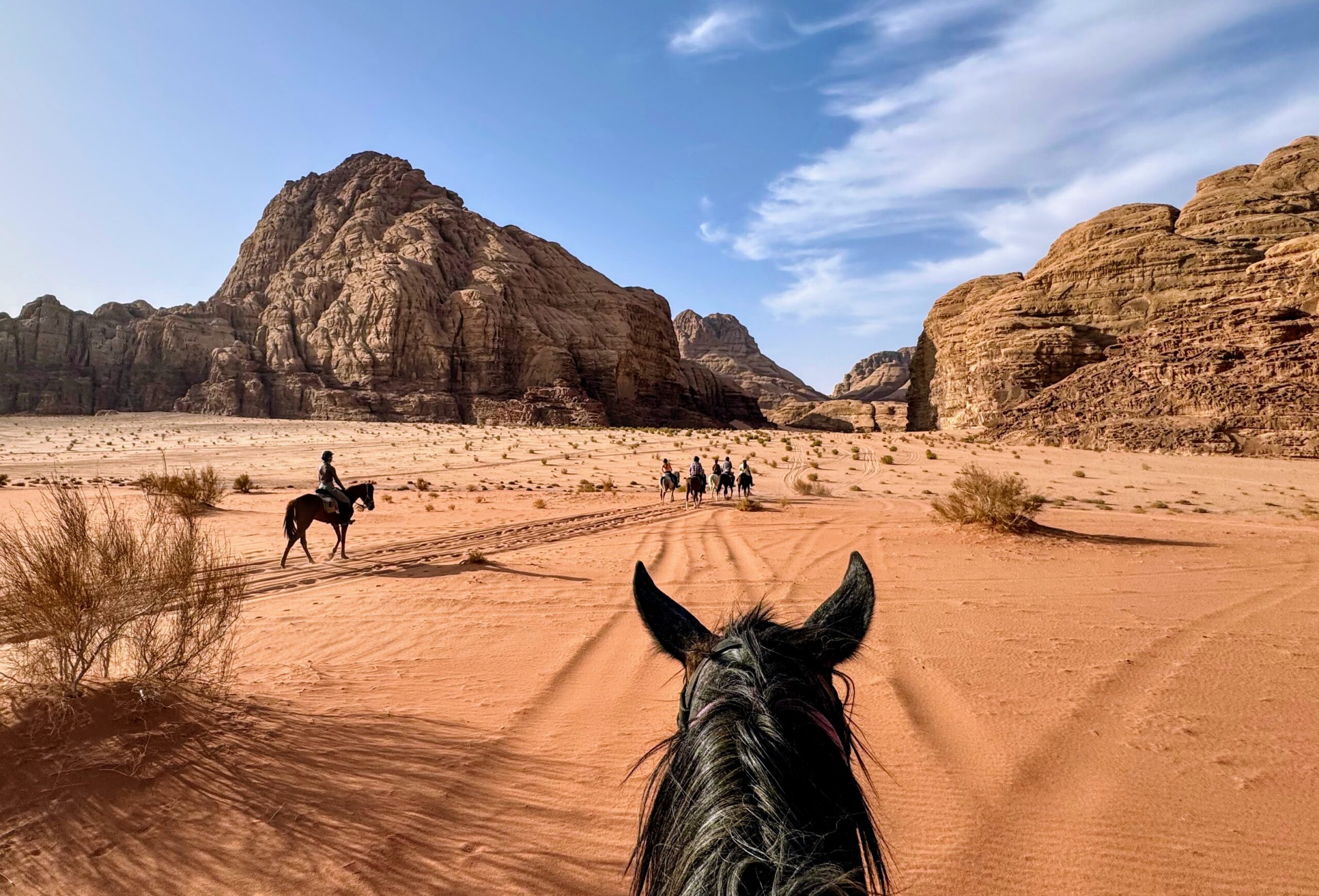 10-daagse paardrijtocht door Wadi Rum - Jordanië - Afbeelding 18