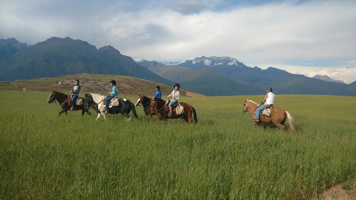Paardrijdagtocht Inca-ruïne Moray en Maras- Peru