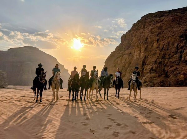 10-daagse paardrijtocht van Petra naar Wadi Rum - Jordanië