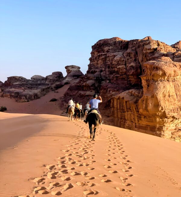 10-daagse paardrijtocht door Wadi Rum - Jordanië