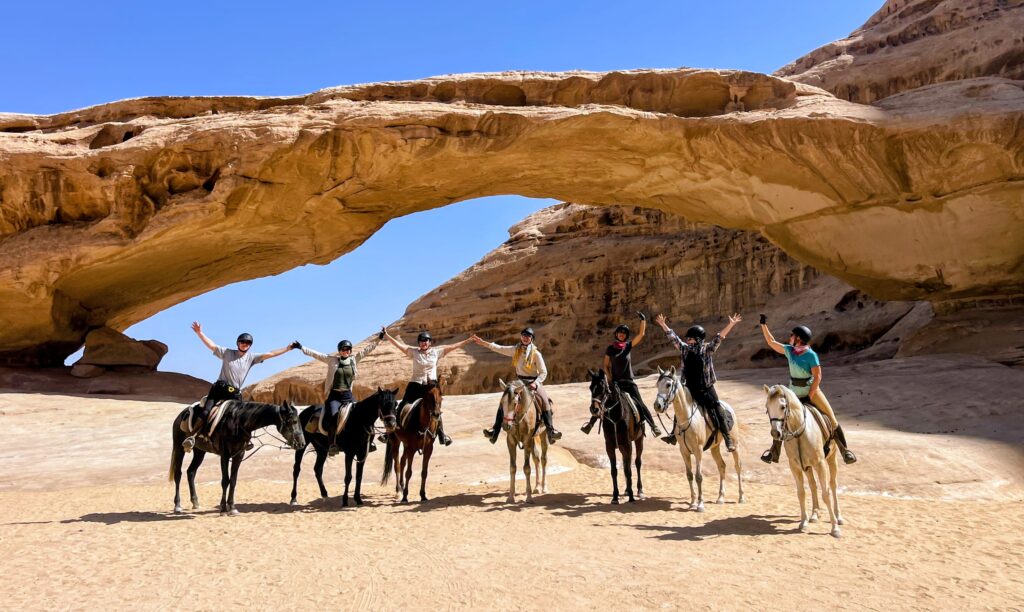 10-daagse paardrijtocht door Wadi Rum - Jordanië