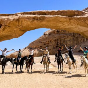 10-daagse paardrijtocht door Wadi Rum - Jordanië