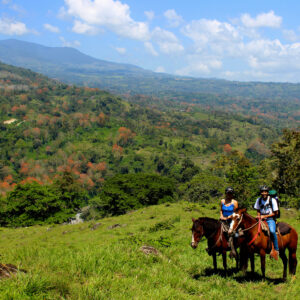10-daagse Paardrijdtocht van berglandschappen naar de Pacifische kust - Costa Rica