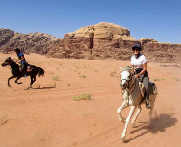 10-daagse paardrijtocht van Petra naar Wadi Rum - Jordanië