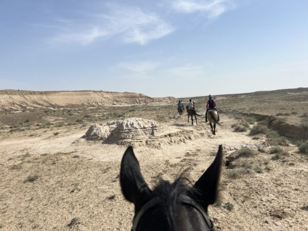 8- of 13-daagse paardrijtocht op Akhal-Teke paarden - Turkmenistan