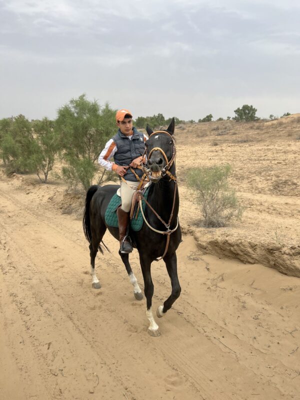 8- of 13-daagse paardrijtocht op Akhal-Teke paarden - Turkmenistan